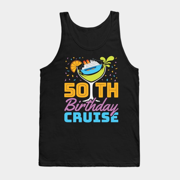 50th Birthday Tank Top by konealfares